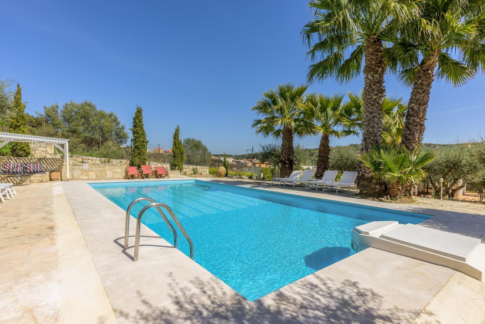 The Olive Grove Villas With Swimming Pool And Breakfast Арханес Экстерьер фото