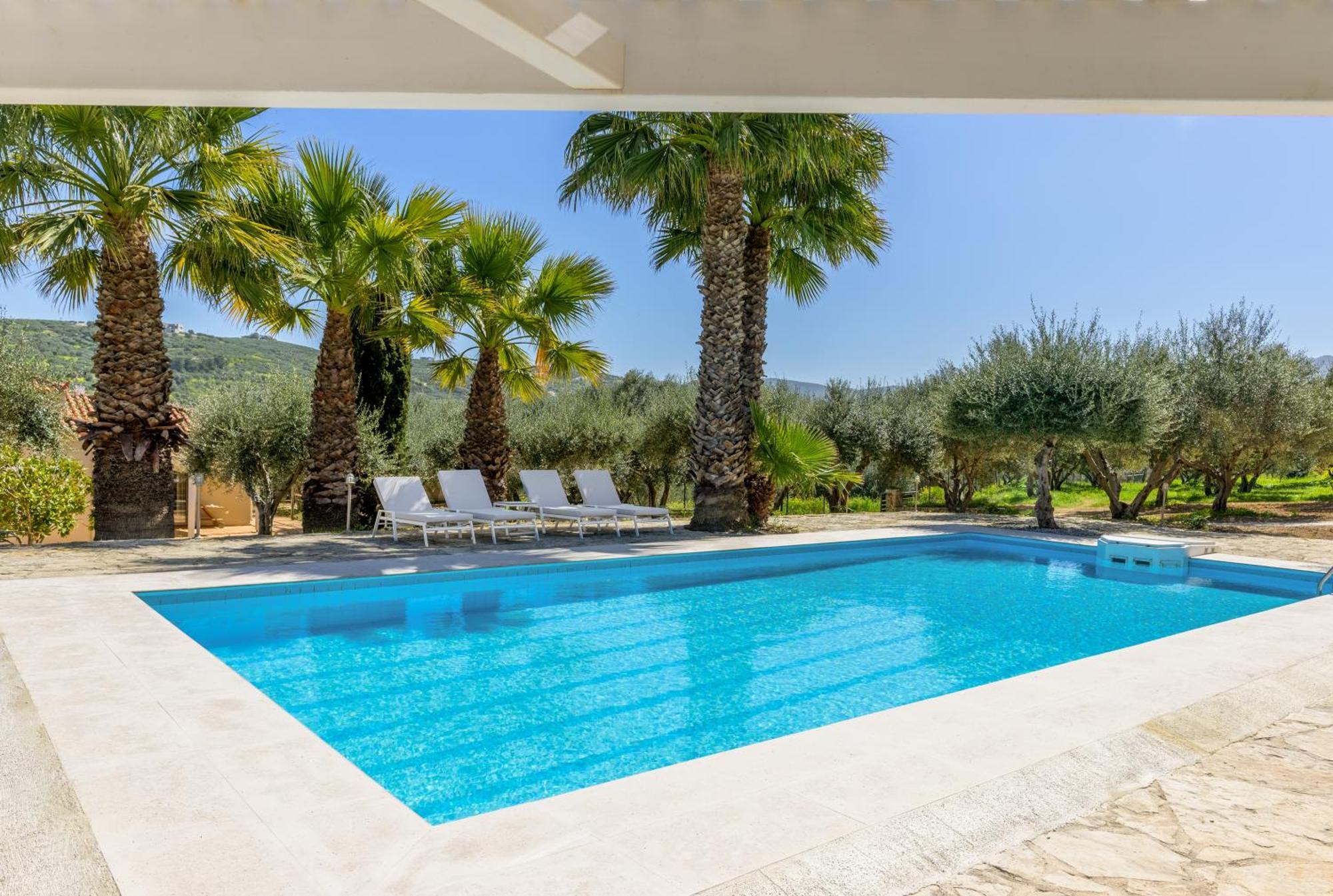 The Olive Grove Villas With Swimming Pool And Breakfast Арханес Экстерьер фото